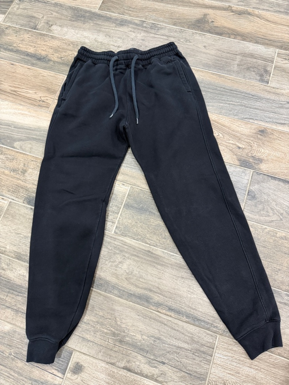 Hollister Black Fleece Jogger Pants